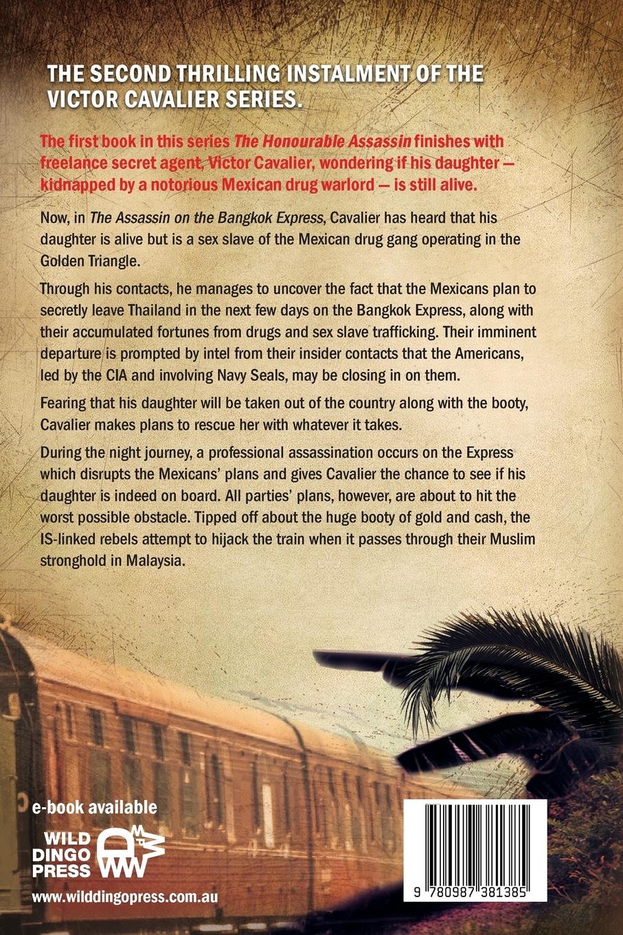 Rückseitencover The Assassin on the Bangkok Express
