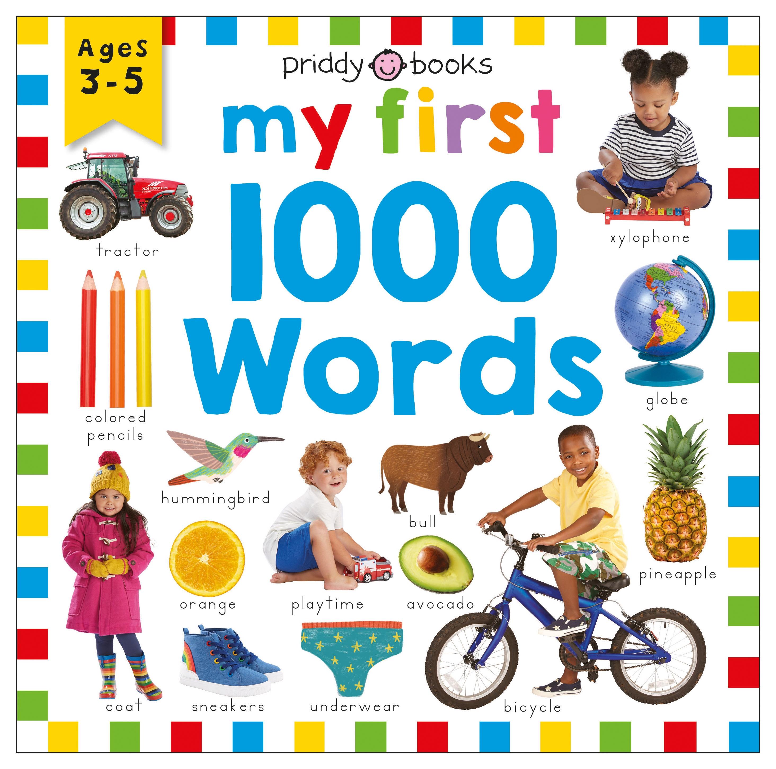 Vorderes Coverbild Priddy Learning: My First 1000 Words