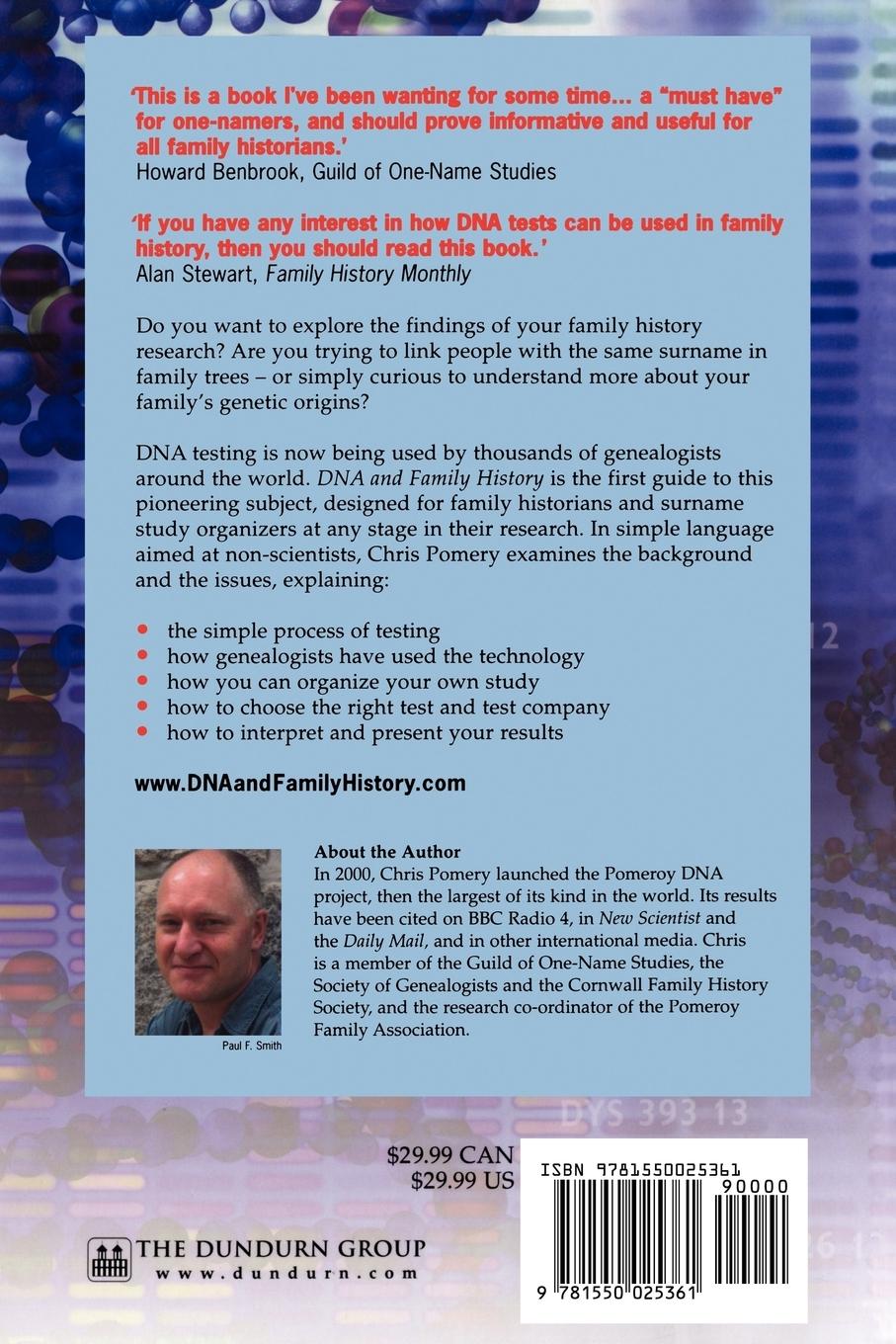 Rückseitencover DNA and Family History