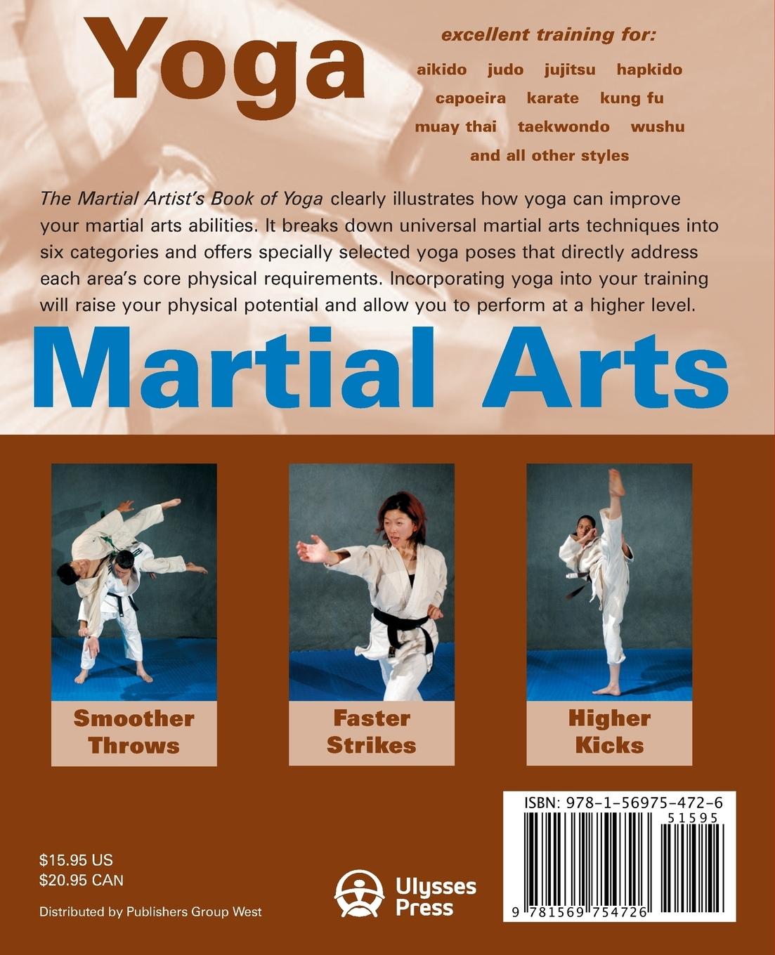 Rückseitencover The Martial Artist's Book of Yoga