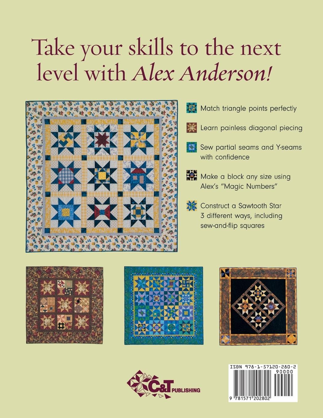 Rückseitencover Keep Quilting with Alex Anderson - Print on Demand Edition