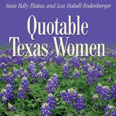 Vorderes Coverbild Quotable Texas Women
