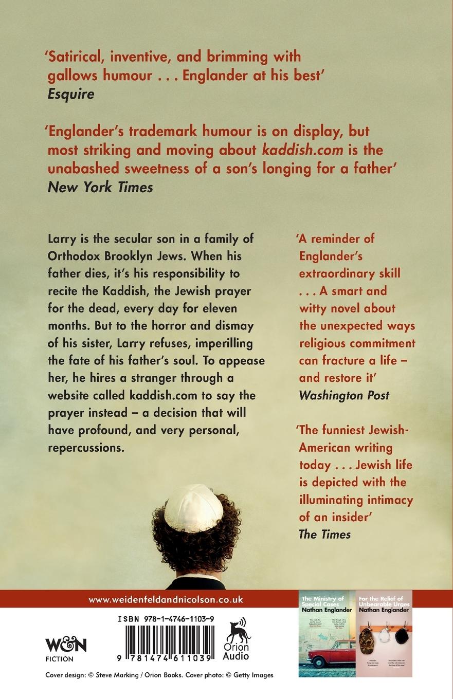 Rückseitencover Kaddish.com