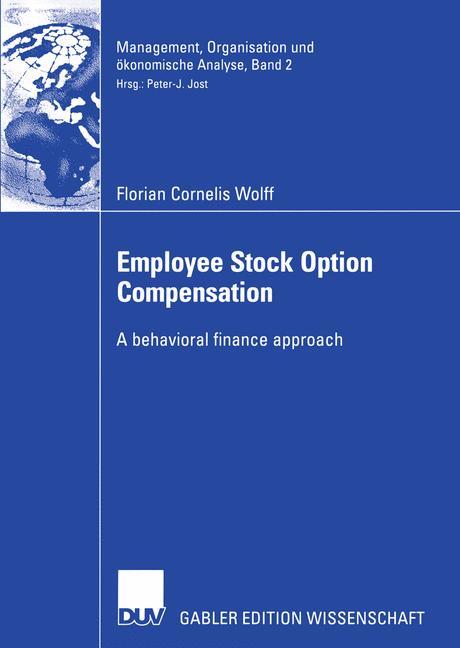 Vorderes Coverbild Employee Stock Option Compensation