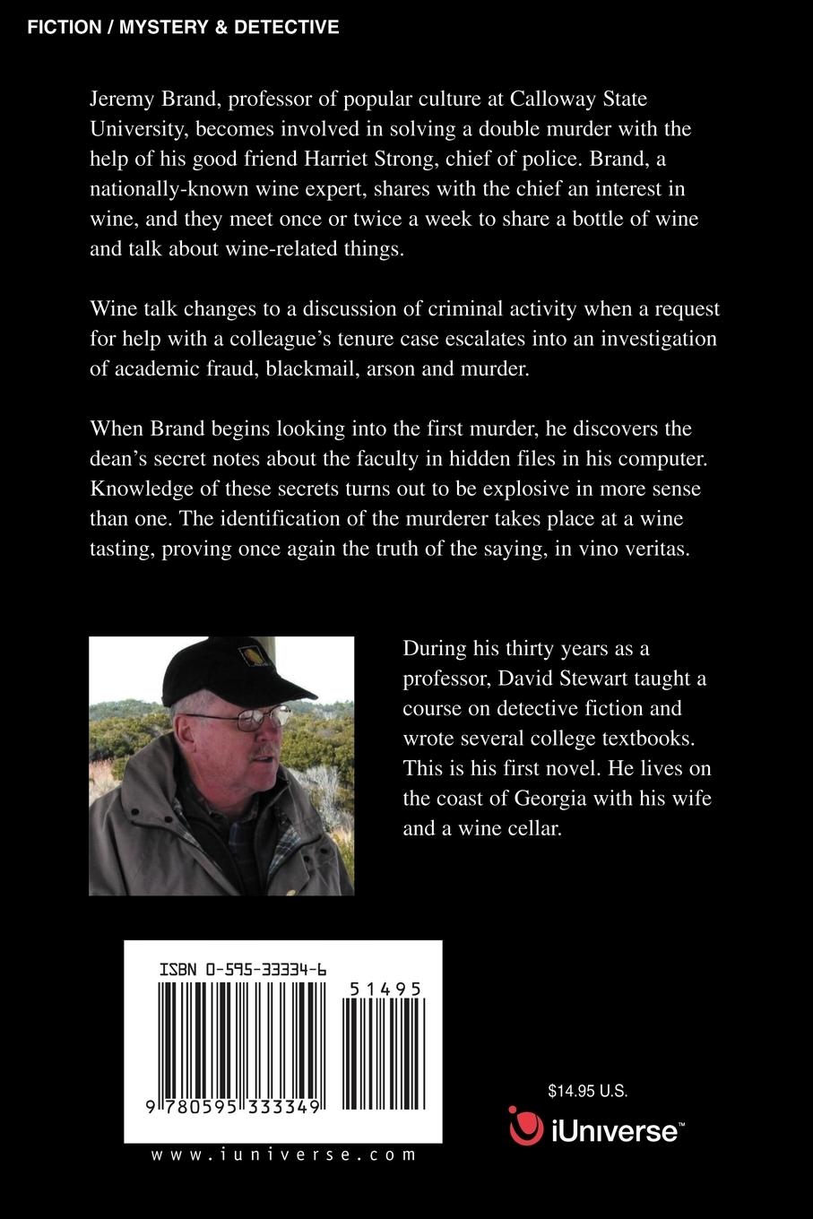 Rückseitencover Murder Most Academic