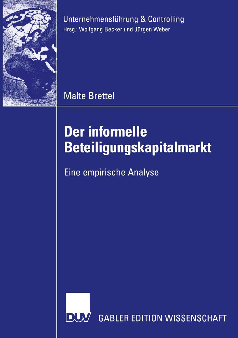 Vorderes Coverbild Der informelle Beteiligungskapitalmarkt