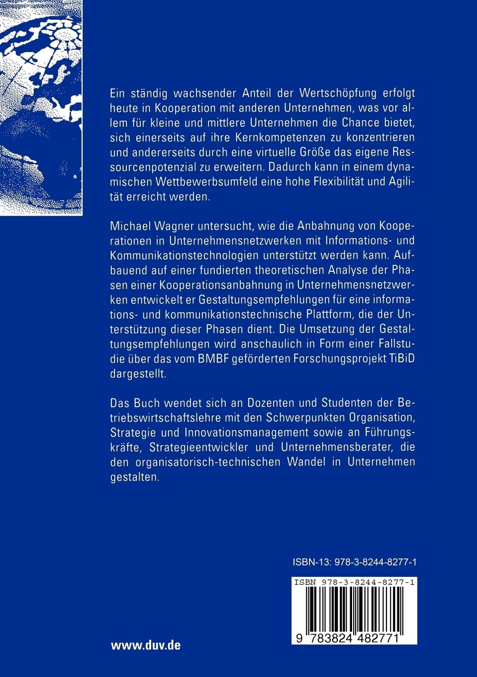 Rückseitencover Business Networking im Internet