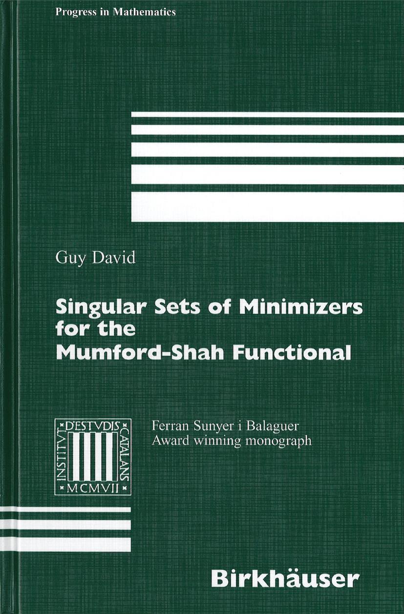 Vorderes Coverbild Singular Sets of Minimizers for the Mumford-Shah Functional