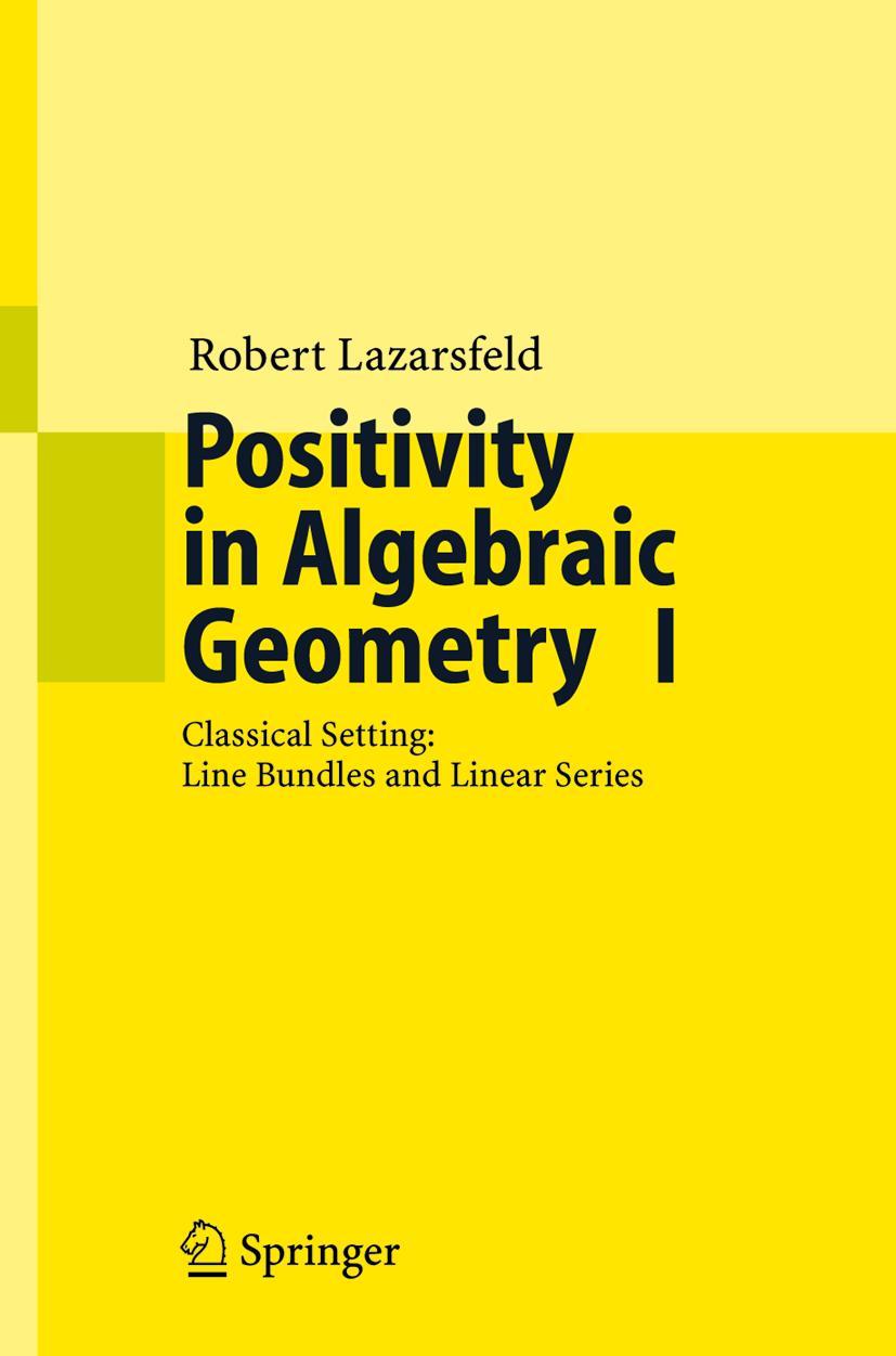 Vorderes Coverbild Positivity in Algebraic Geometry I