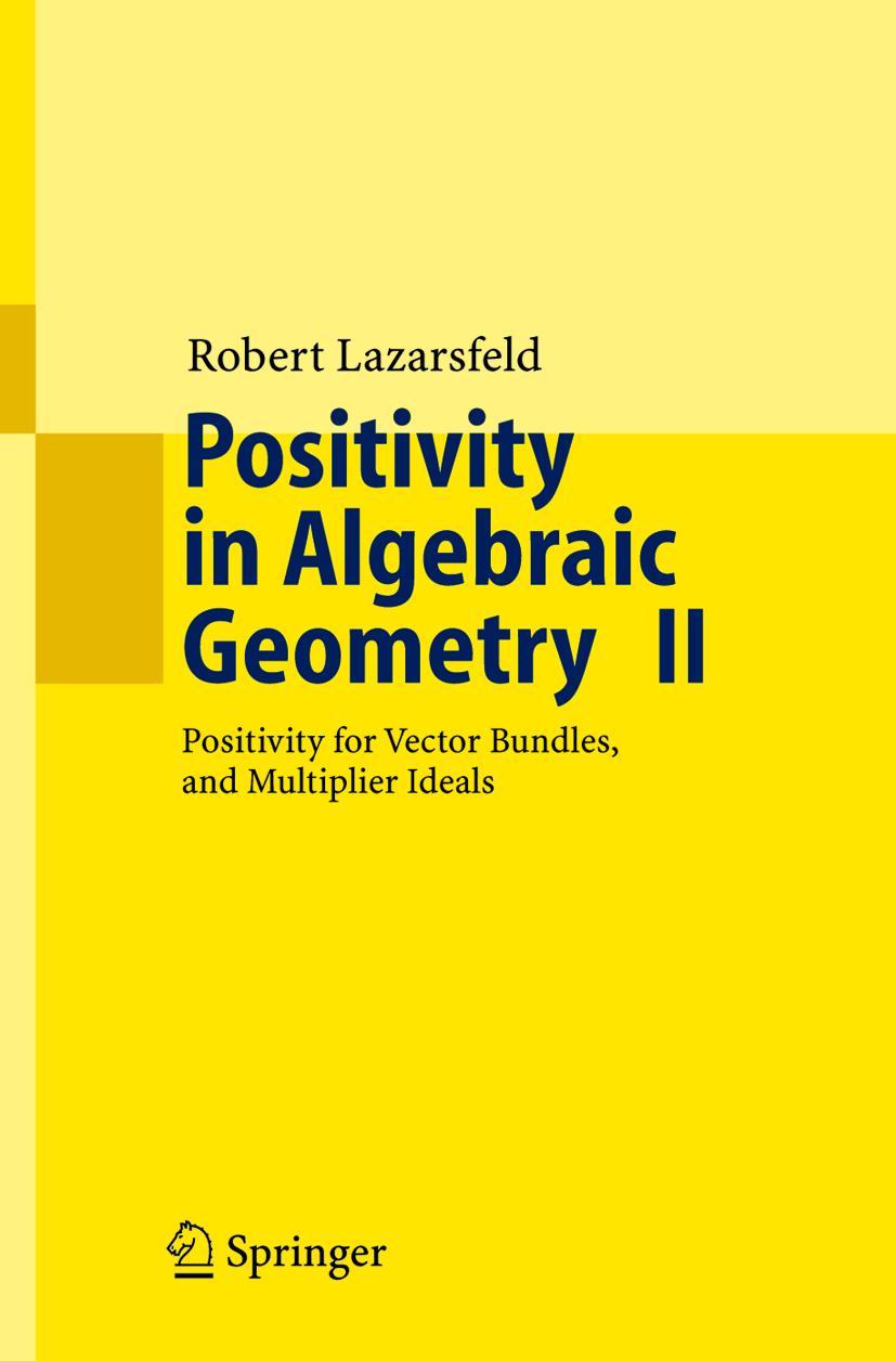 Vorderes Coverbild Positivity in Algebraic Geometry II