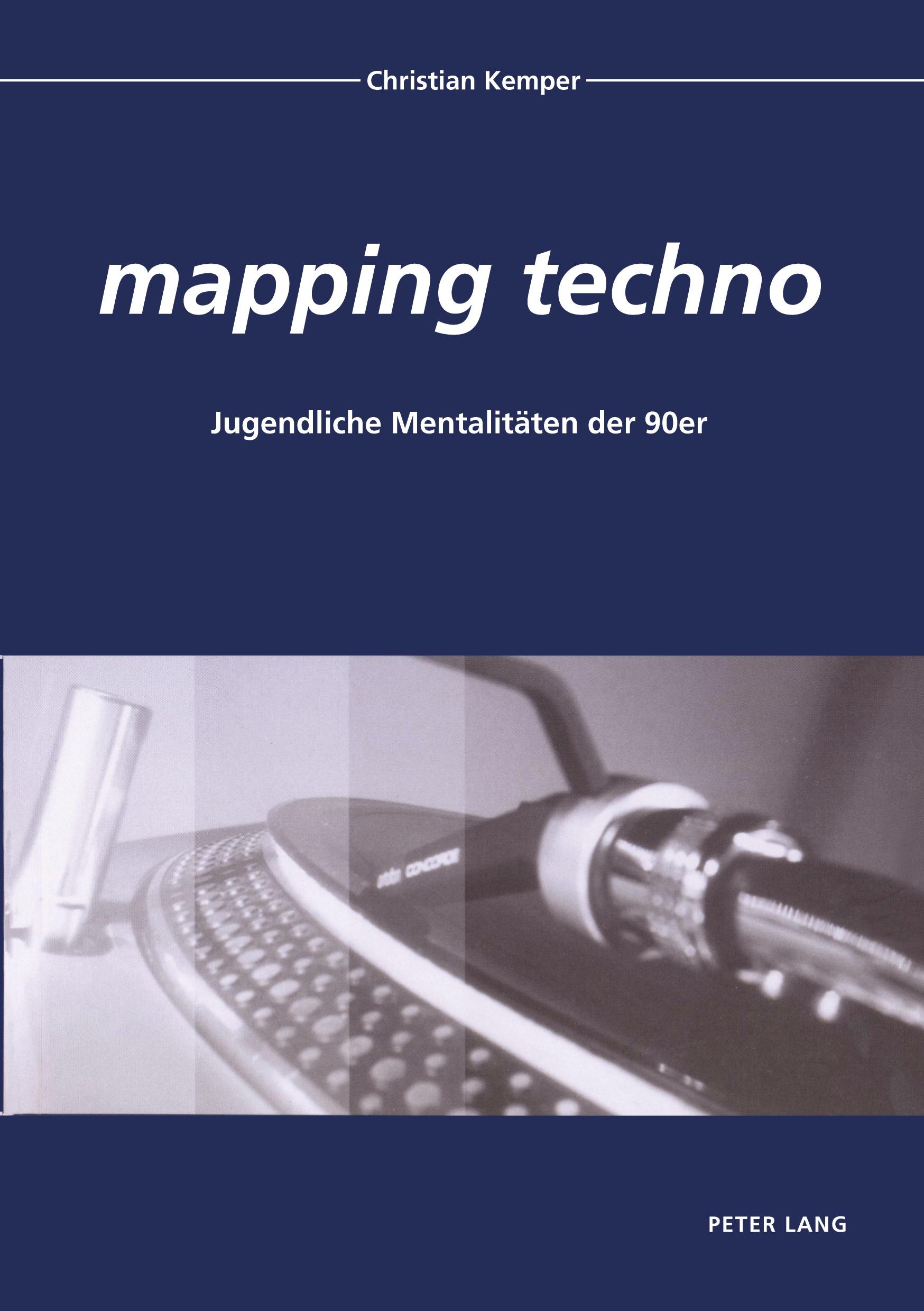 Vorderes Coverbild 'mapping techno'