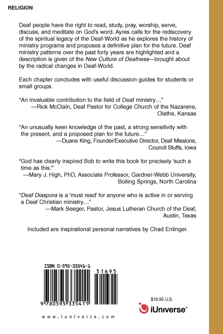 Rückseitencover Deaf Diaspora