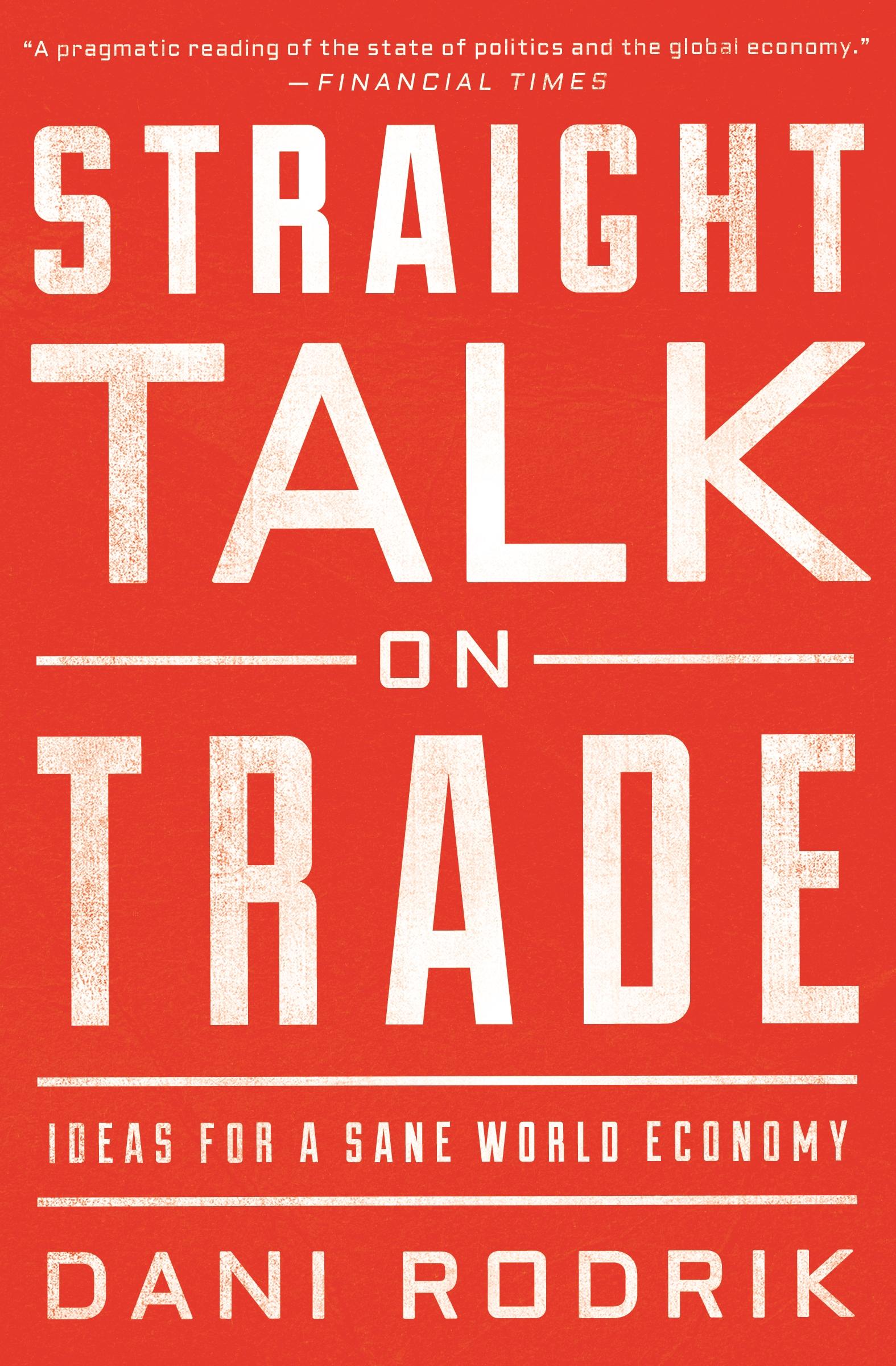 Vorderes Coverbild Straight Talk on Trade