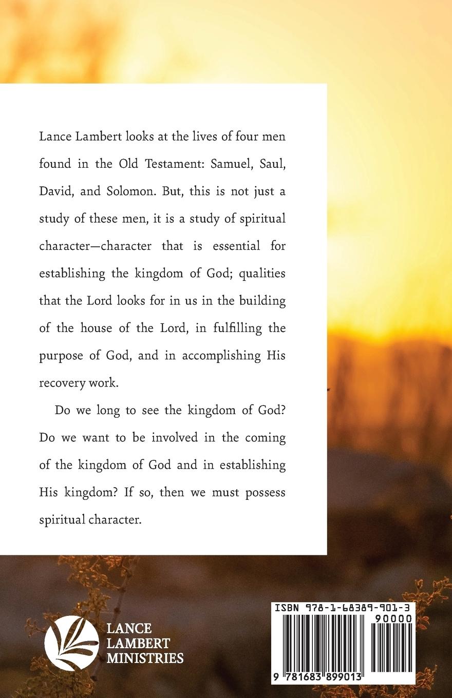 Rückseitencover Spiritual Character