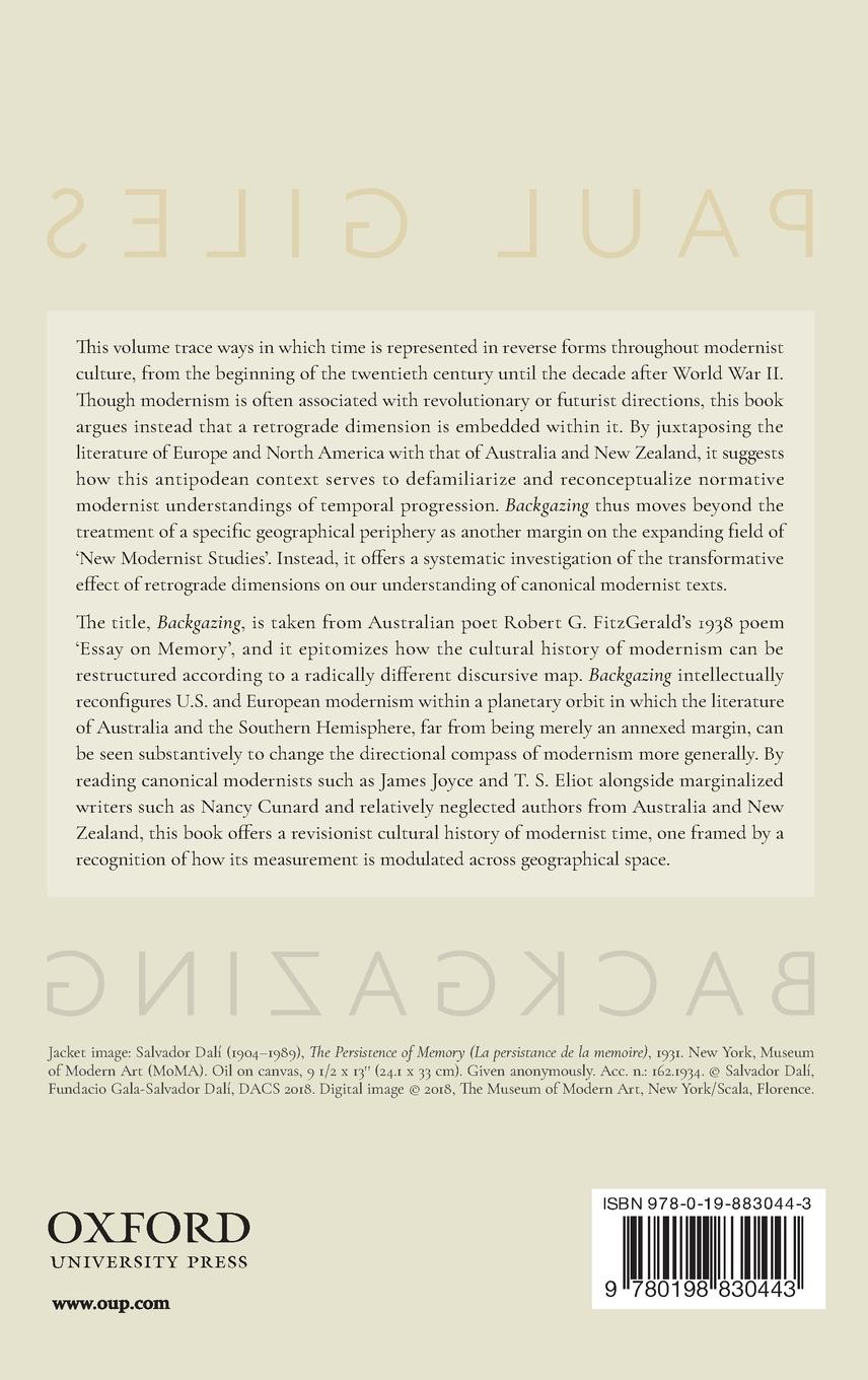 Rückseitencover Backgazing