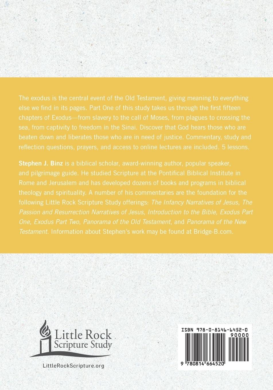 Rückseitencover Exodus, Part One