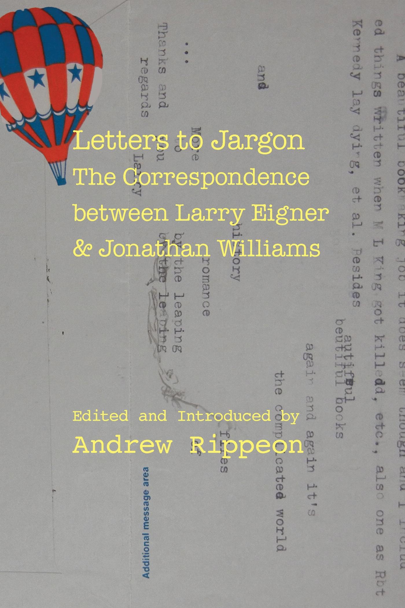 Vorderes Coverbild Letters to Jargon