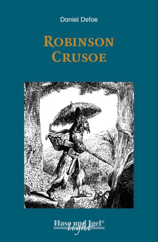 Vorderes Coverbild Robinson Crusoe / light-Variante. Schulausgabe