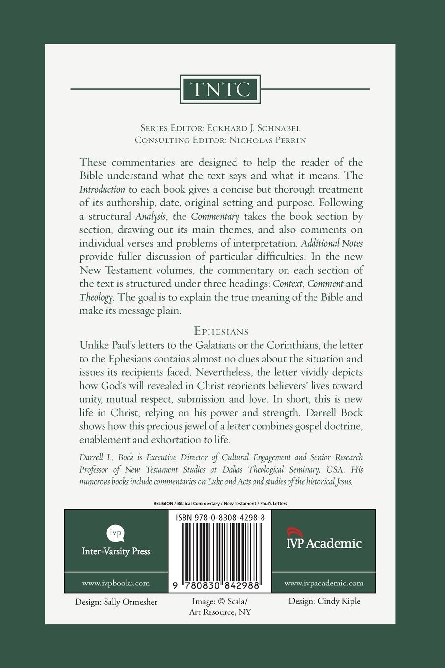 Rückseitencover Ephesians