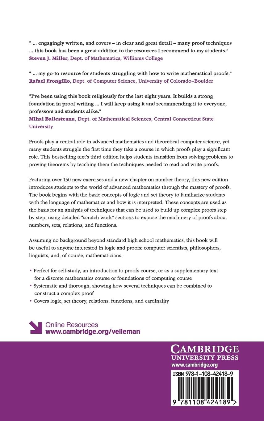 Rückseitencover How to Prove It