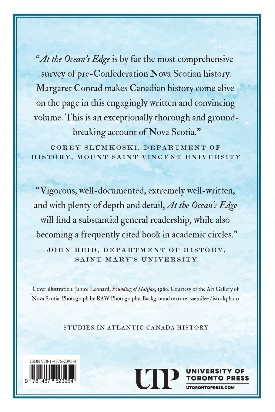 Rückseitencover At the Ocean's Edge