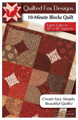Vorderes Coverbild 10 Minute Blocks Quilt Pattern