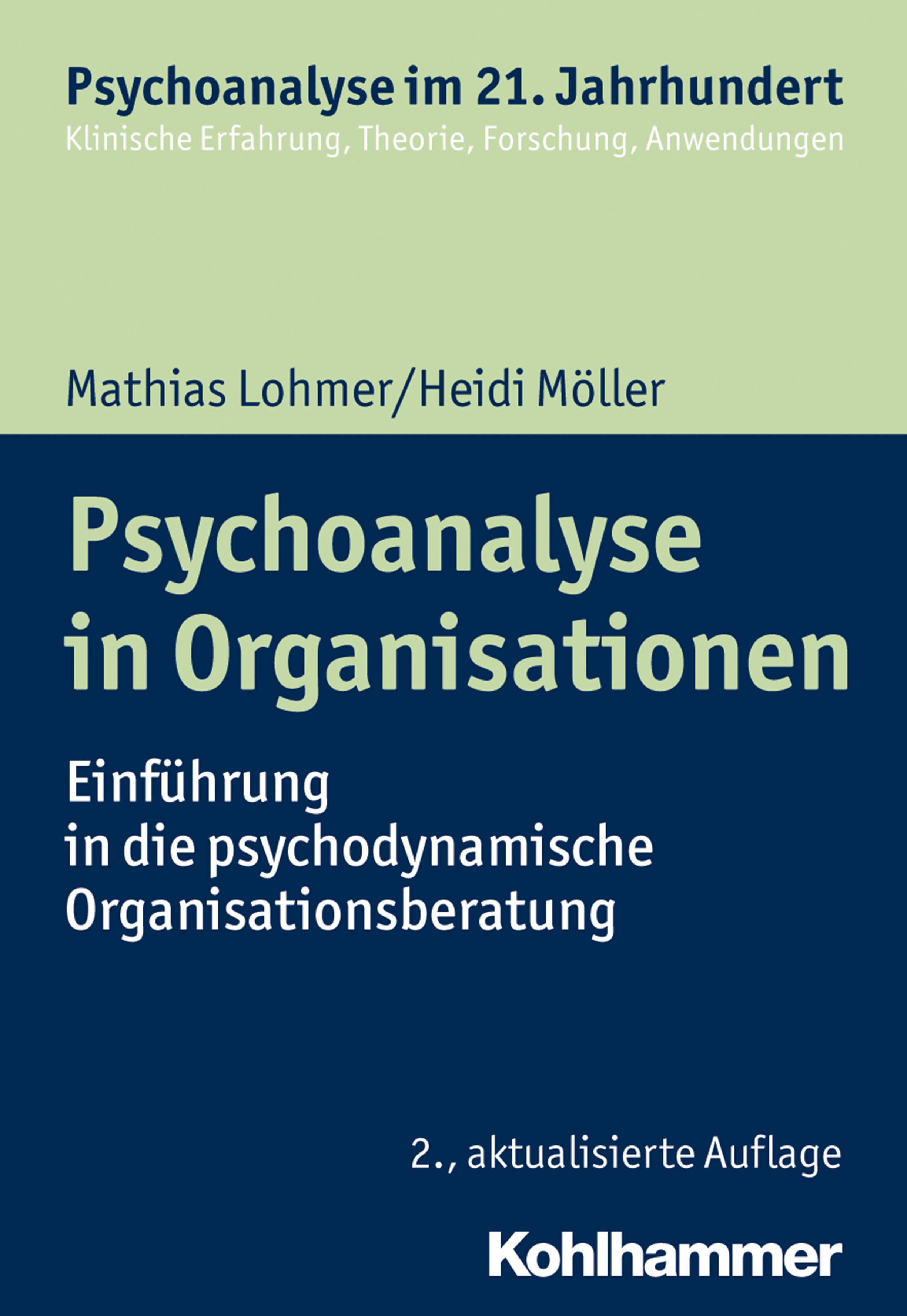 Vorderes Coverbild Psychoanalyse in Organisationen