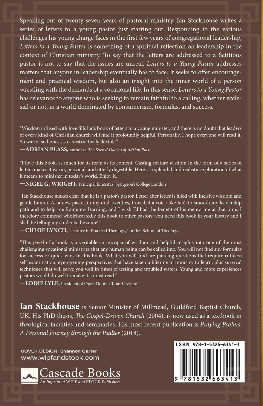Rückseitencover Letters to a Young Pastor
