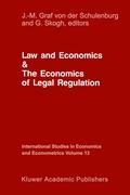 Vorderes Coverbild Law and Economics and the Economics of Legal Regulation