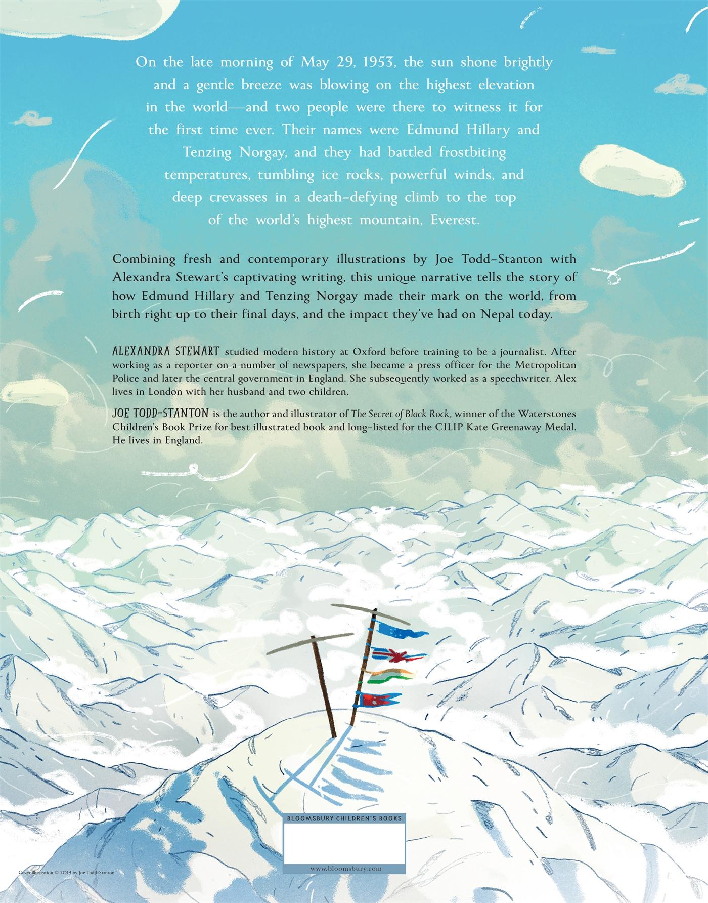 Rückseitencover Everest: The Remarkable Story of Edmund Hillary and Tenzing Norgay