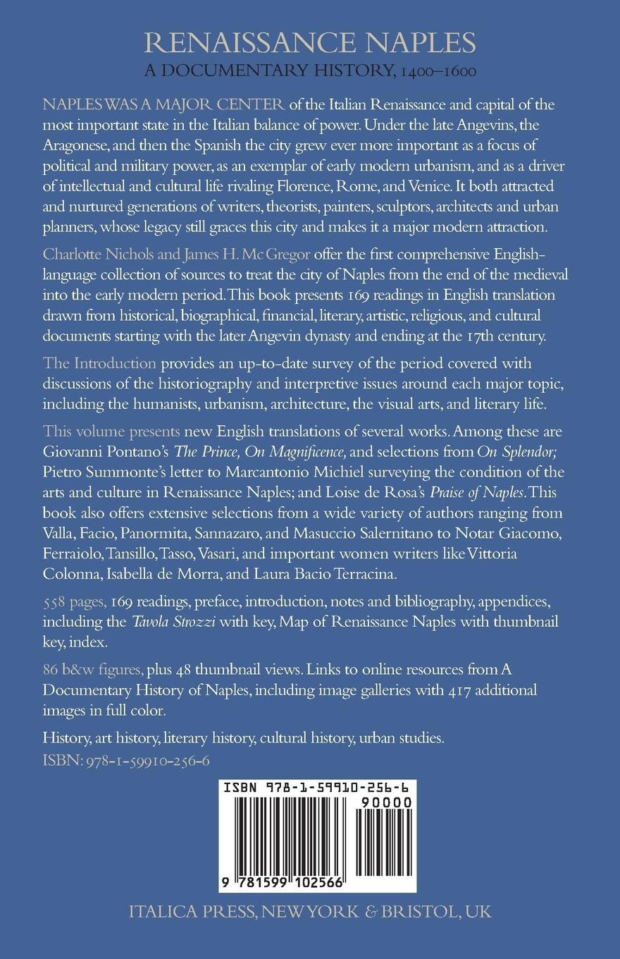 Rückseitencover Renaissance Naples