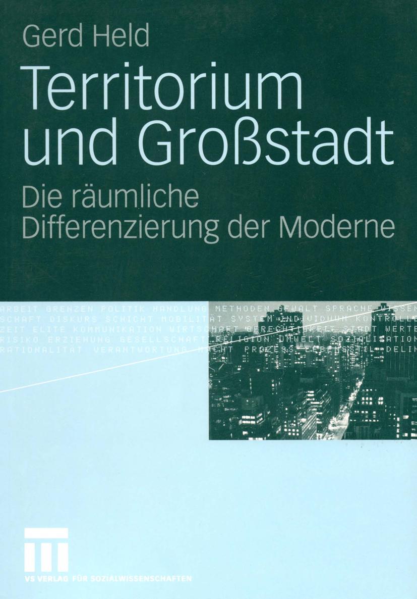 Vorderes Coverbild Territorium und Großstadt