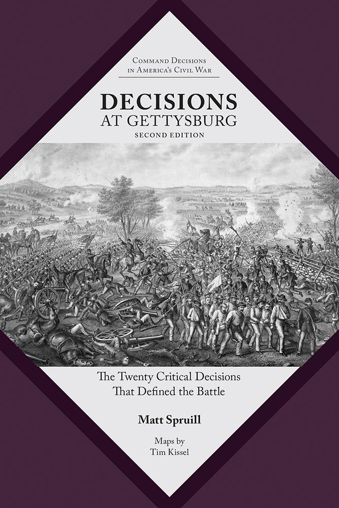 Vorderes Coverbild Decisions at Gettysburg