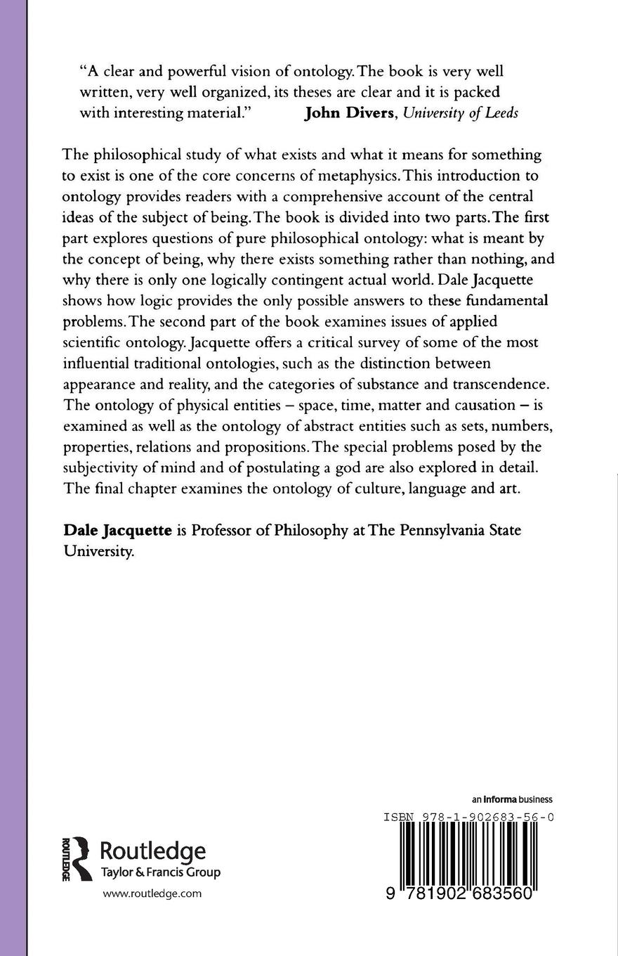 Rückseitencover Ontology