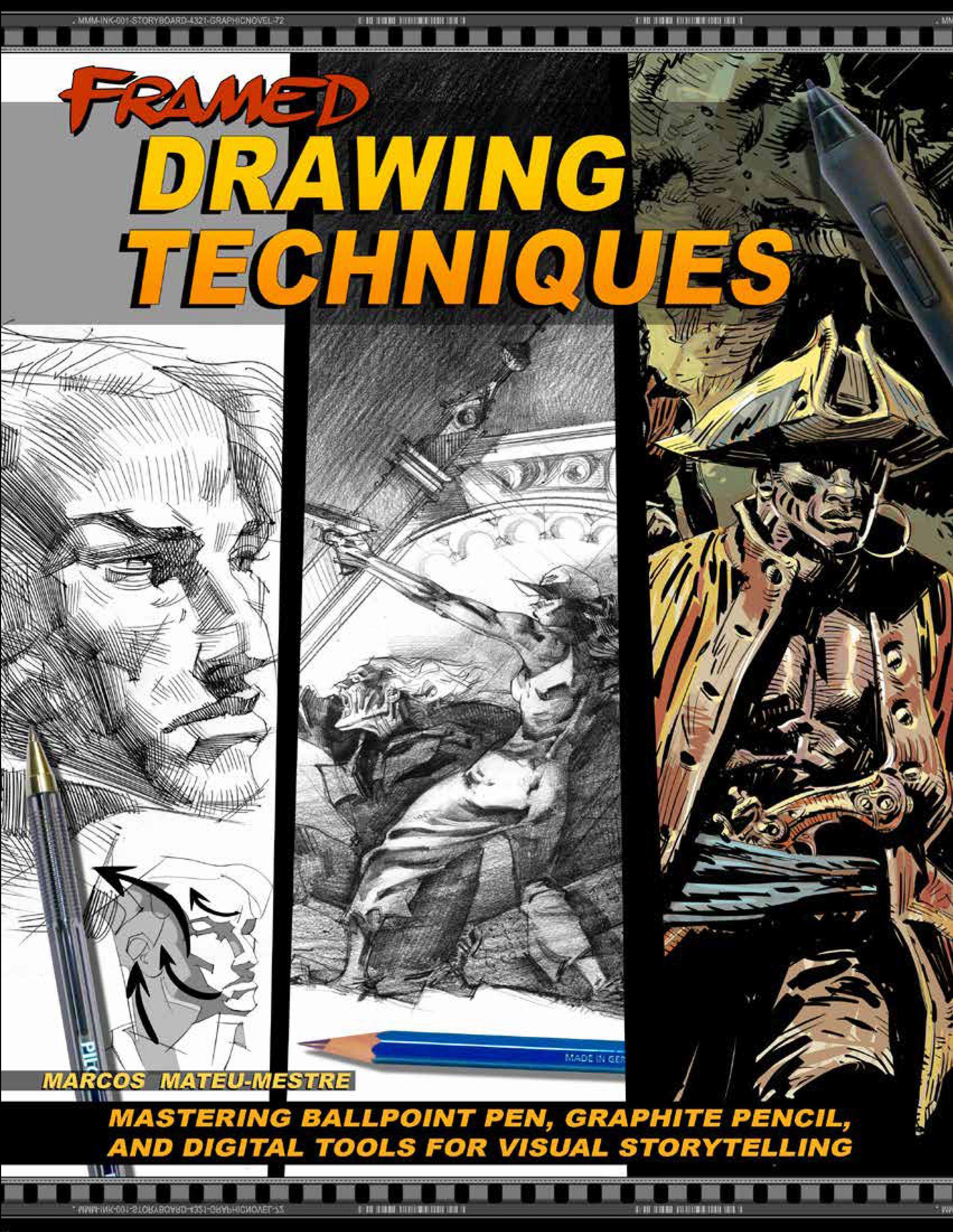 Vorderes Coverbild Framed Drawing Techniques