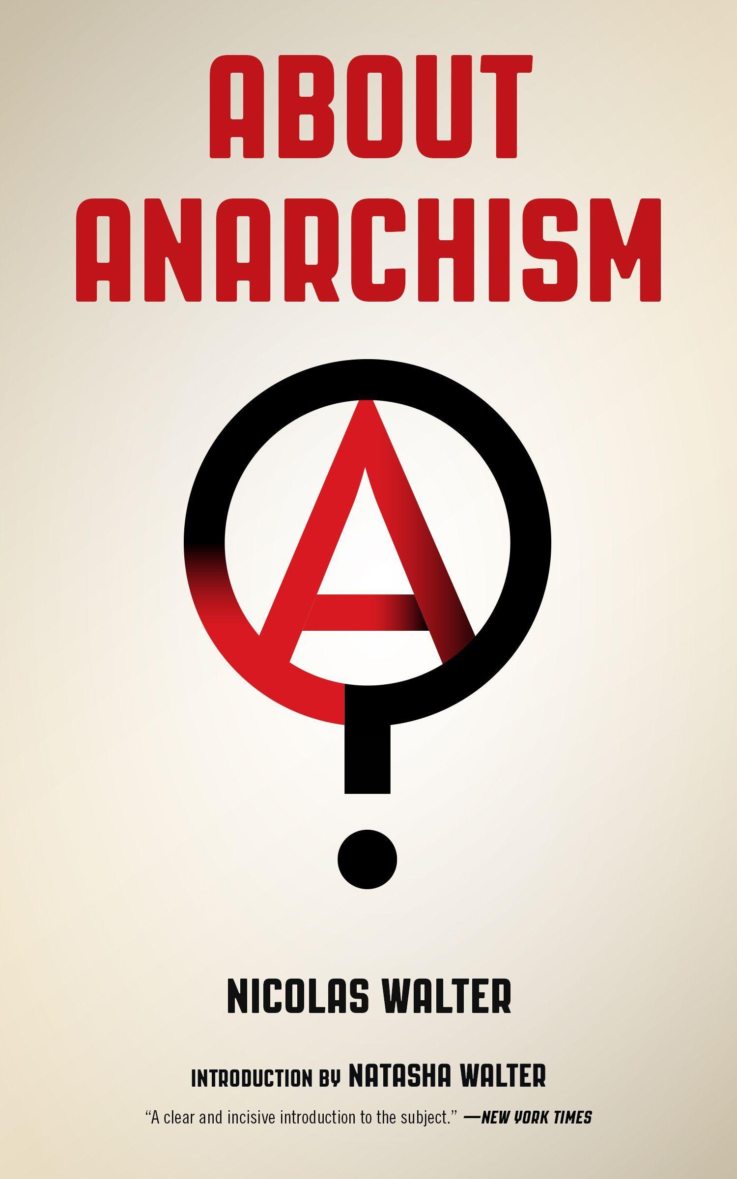 Vorderes Coverbild About Anarchism