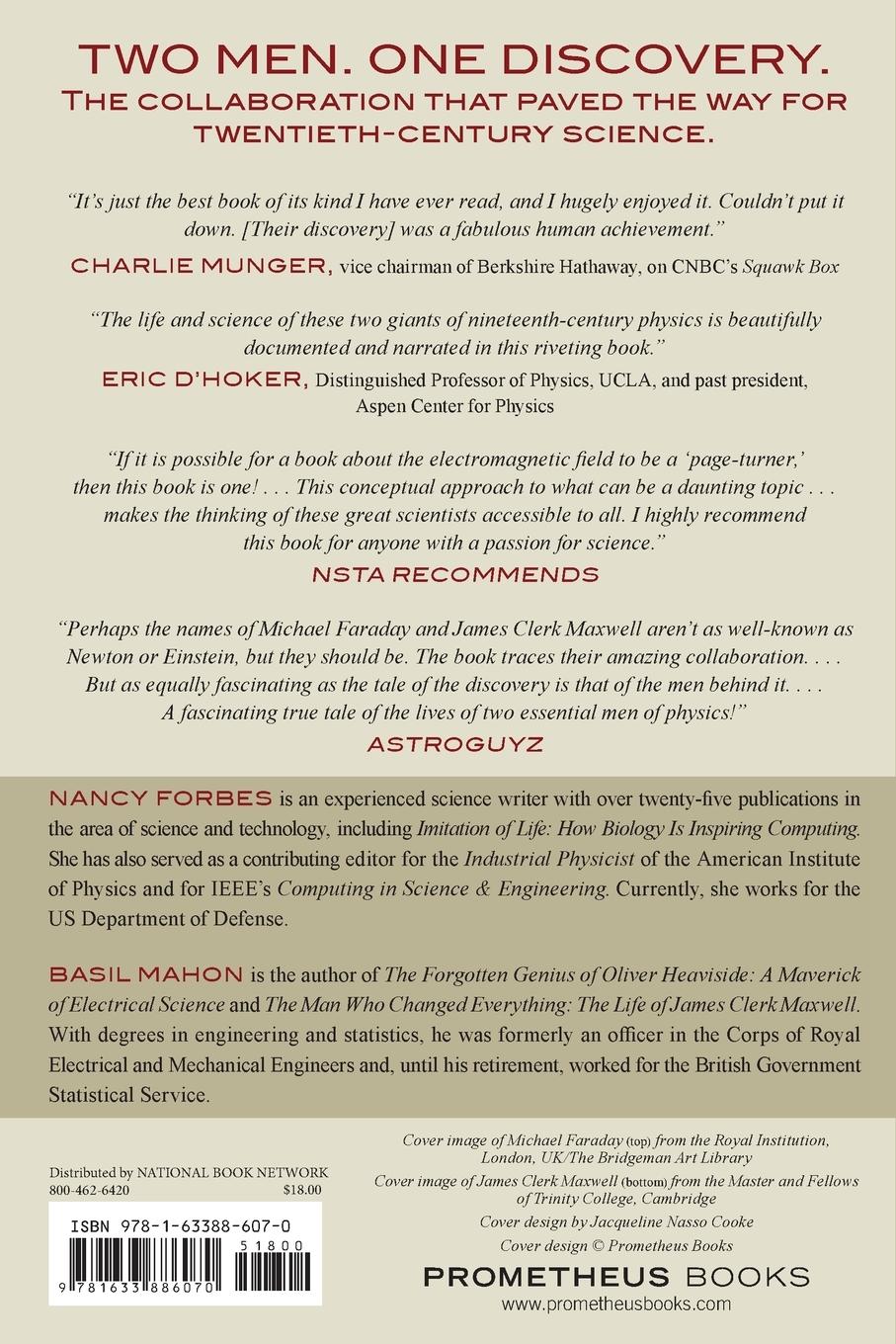 Rückseitencover Faraday, Maxwell, and the Electromagnetic Field