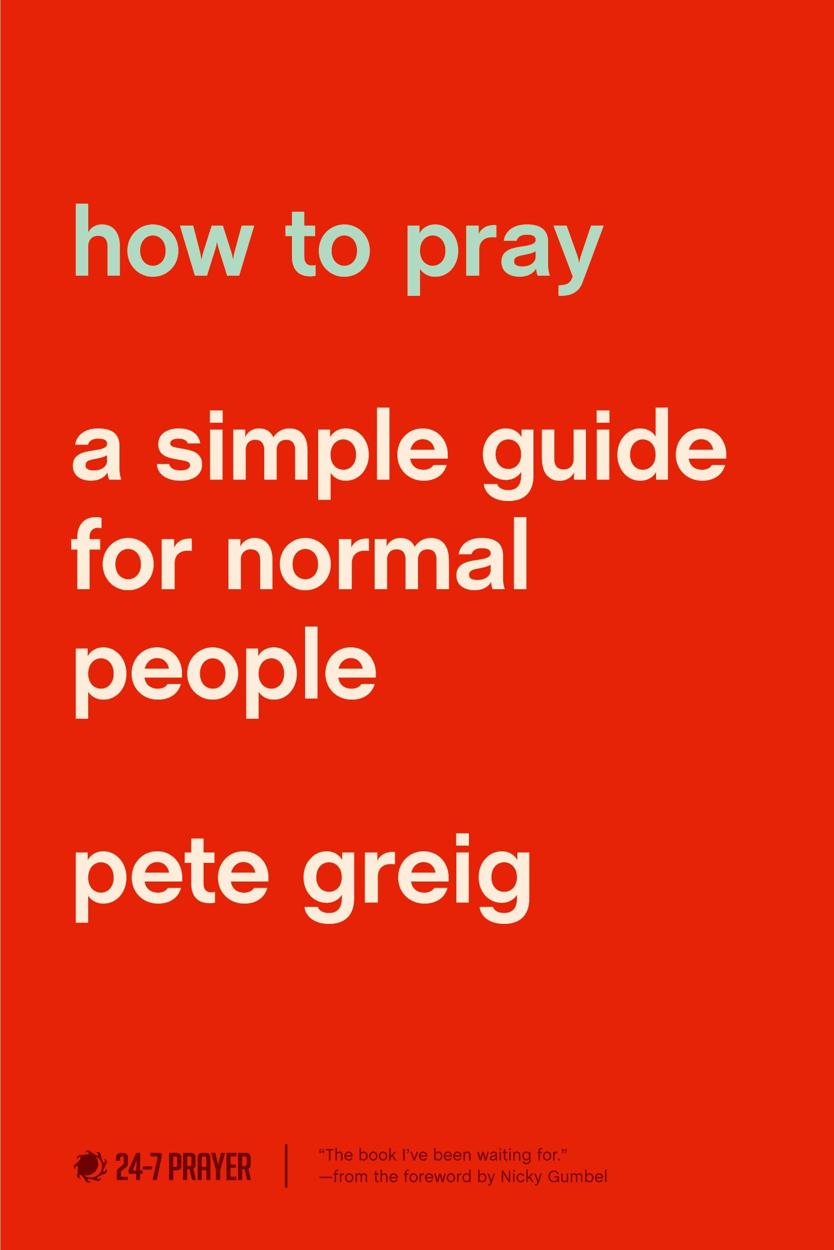 Vorderes Coverbild How to Pray