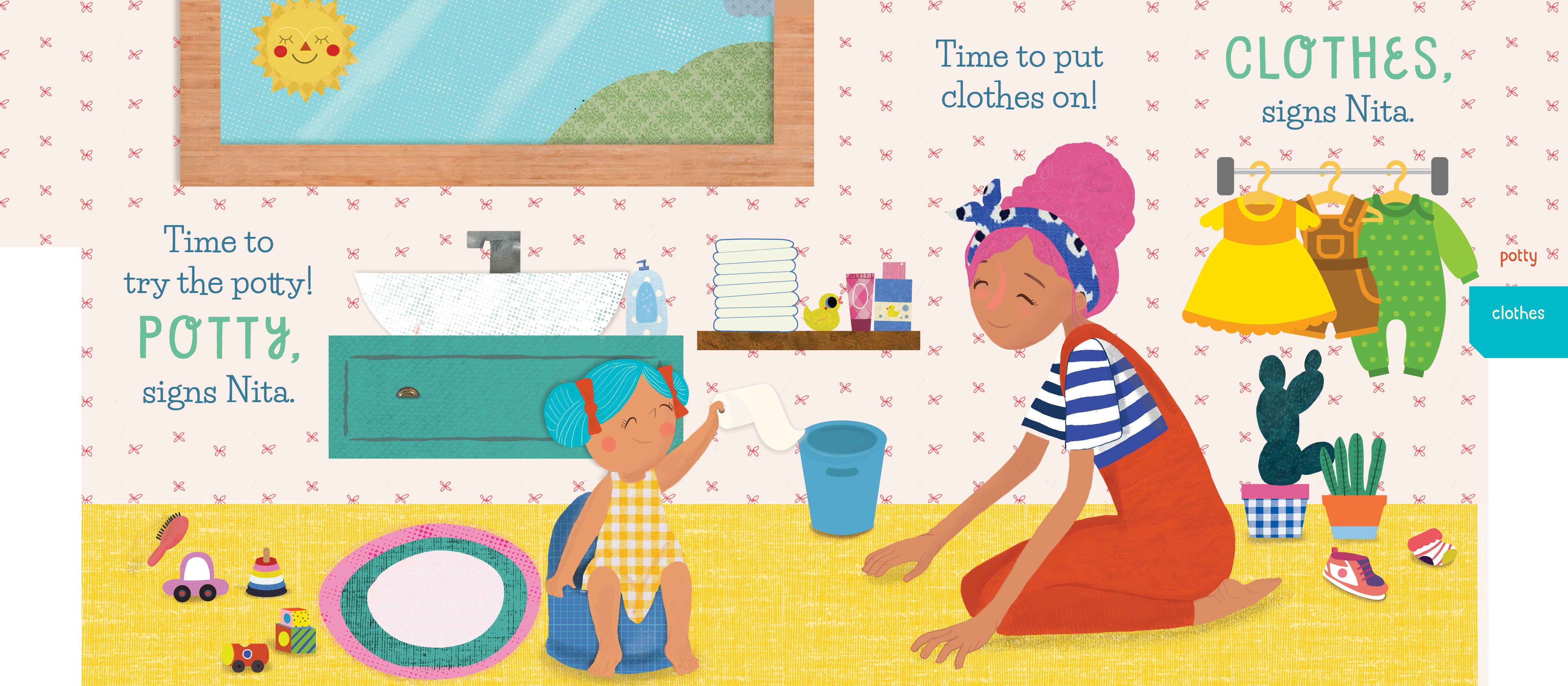 Beispielinhalt (Bild) Nita's Day