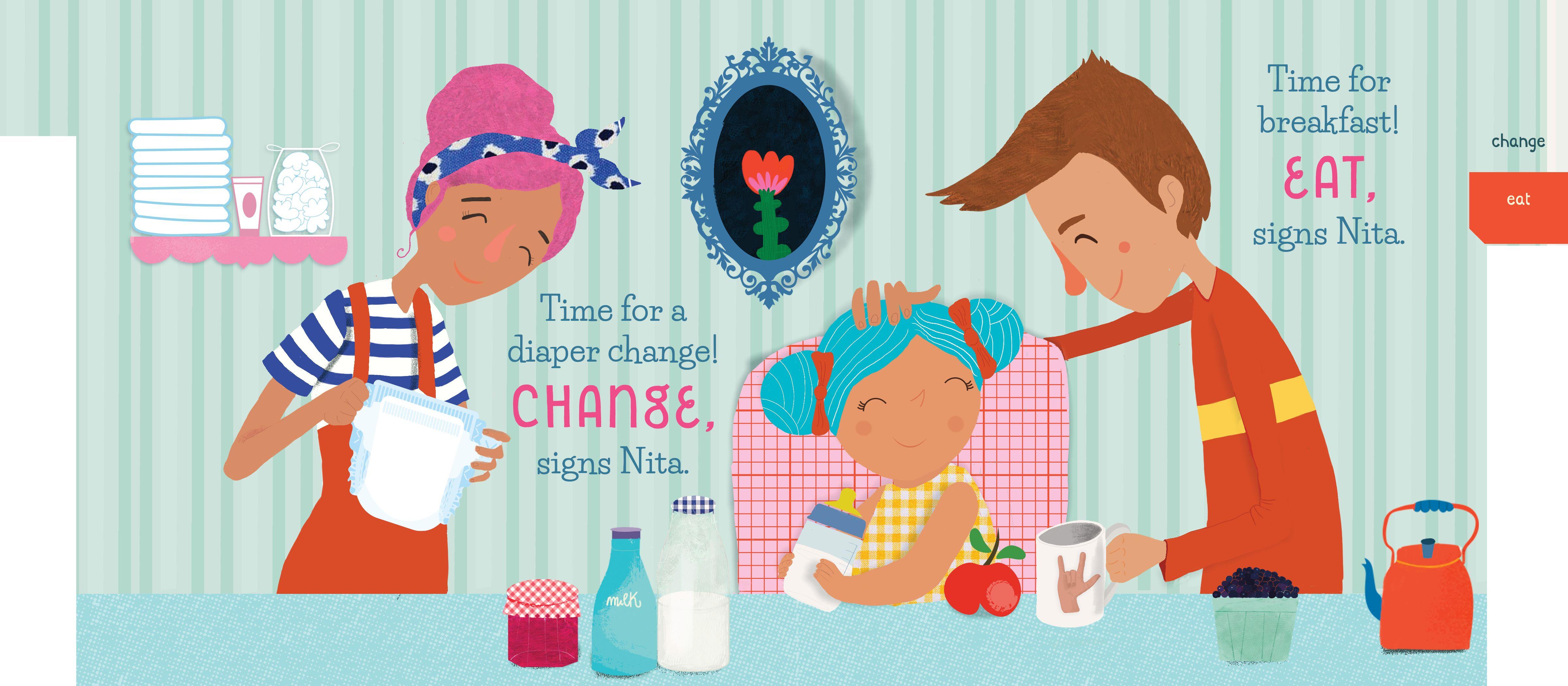 Beispielinhalt (Bild) Nita's Day