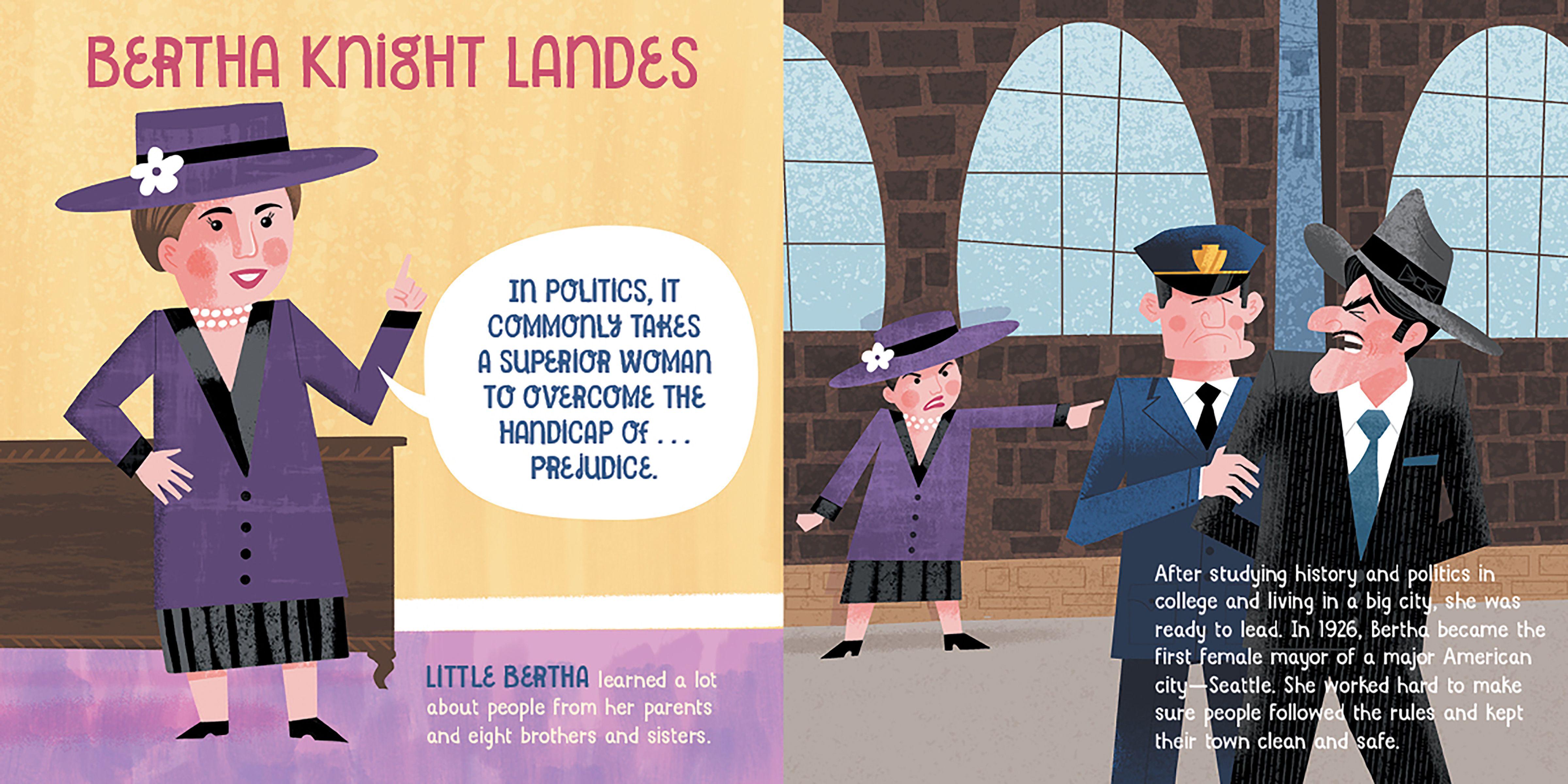 Beispielinhalt (Bild) Courageous People from Washington Who Changed the World