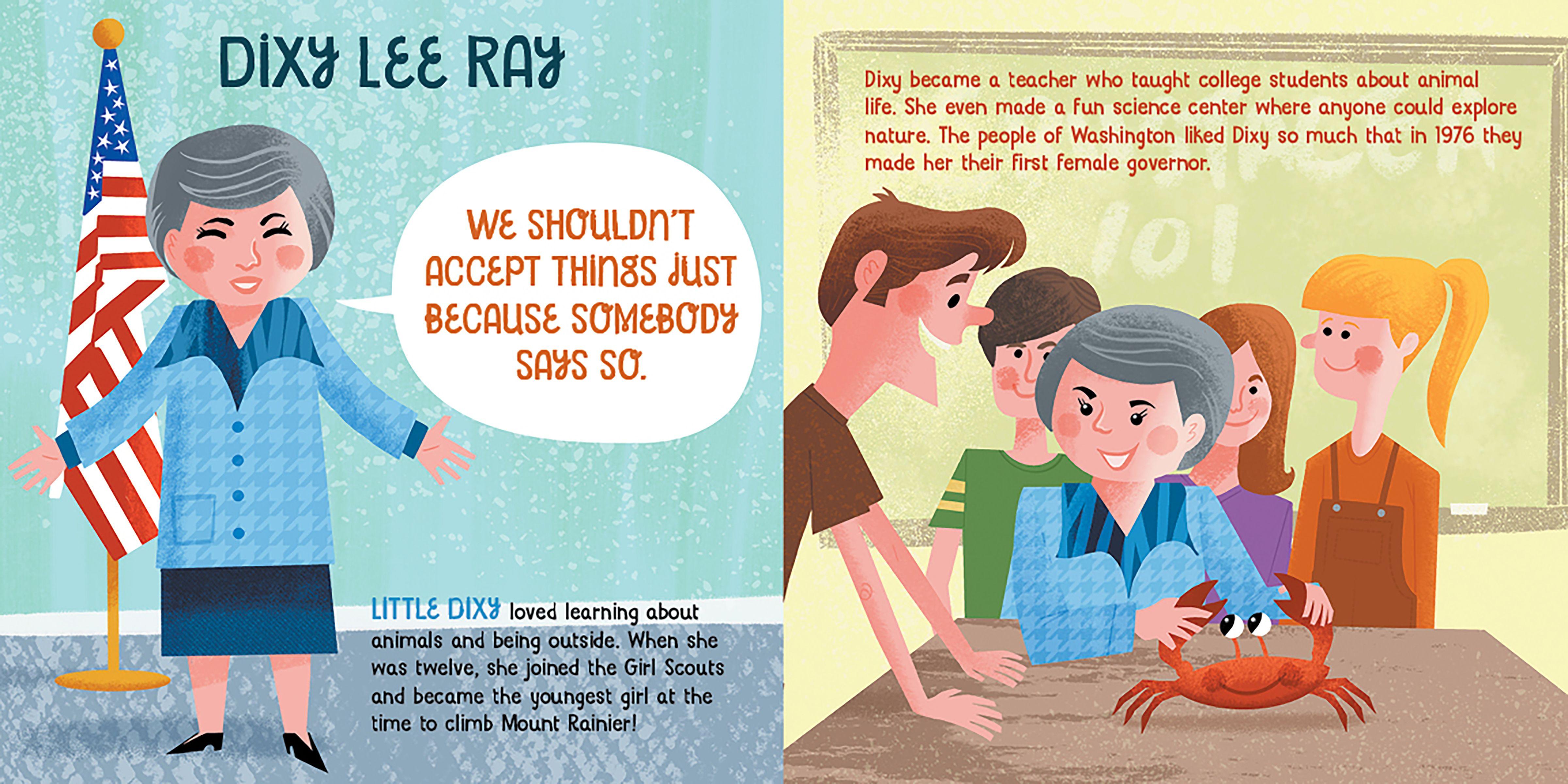 Beispielinhalt (Bild) Courageous People from Washington Who Changed the World