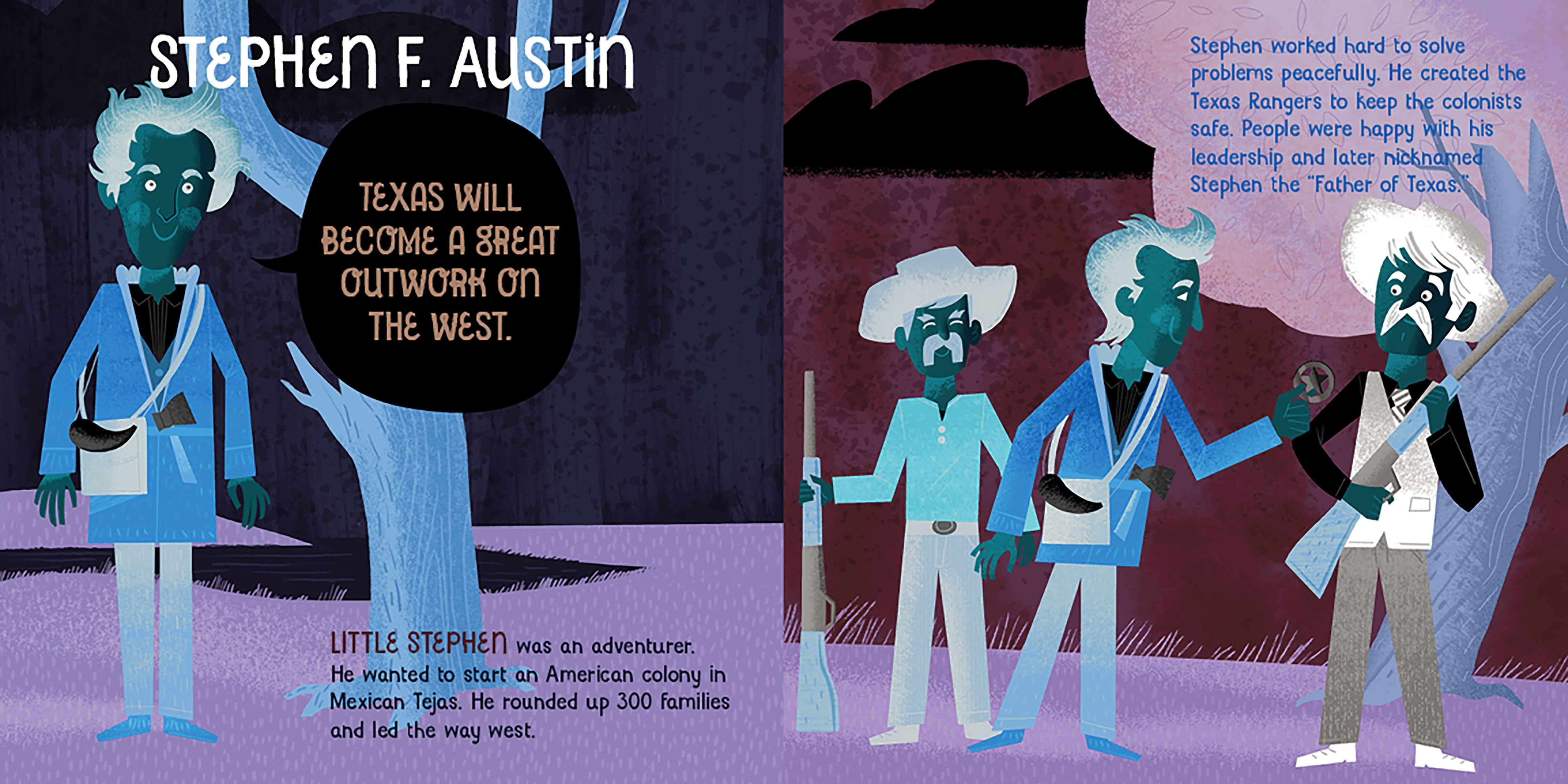 Beispielinhalt (Bild) Courageous People from Texas Who Changed the World