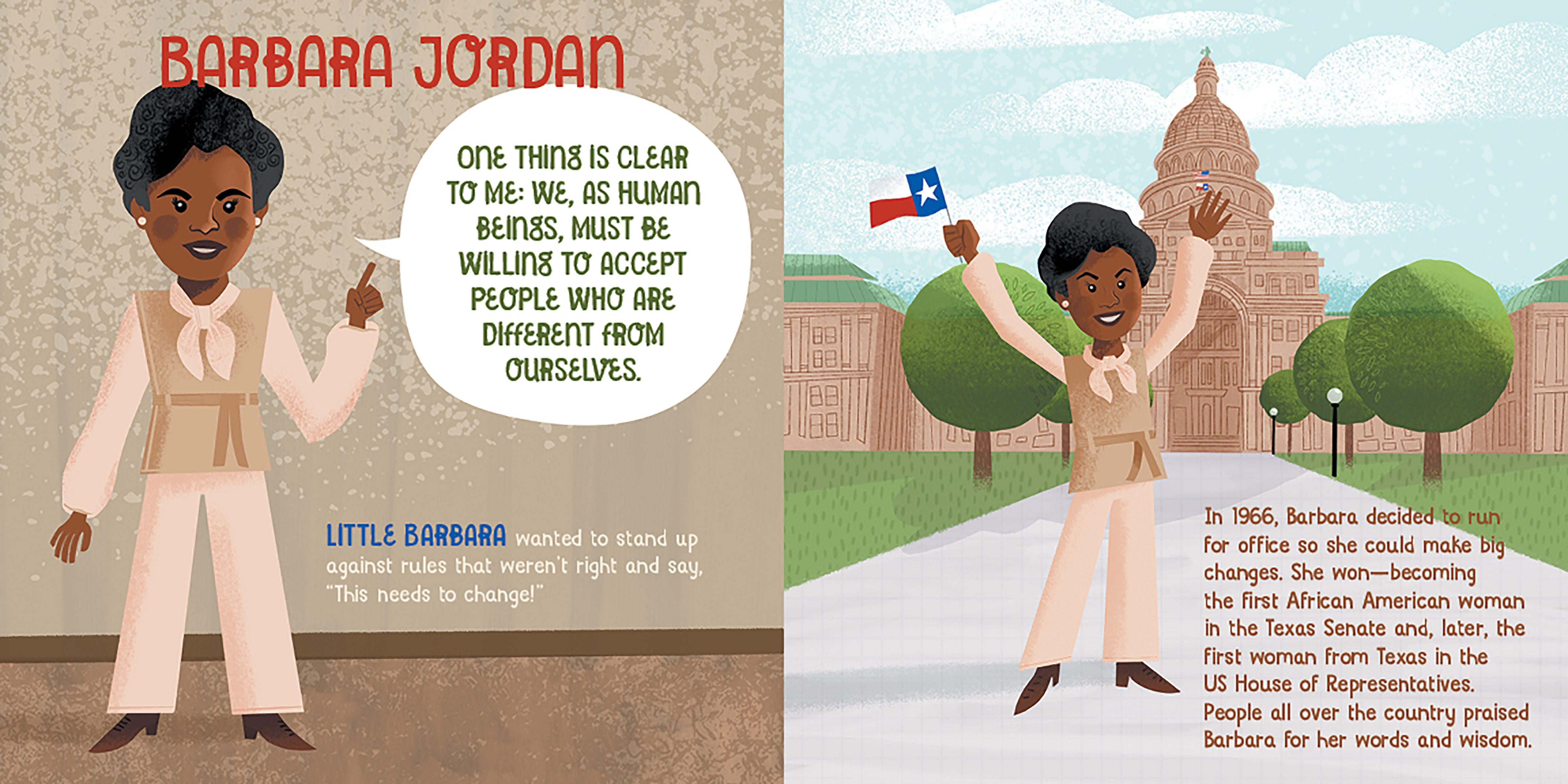 Beispielinhalt (Bild) Courageous People from Texas Who Changed the World