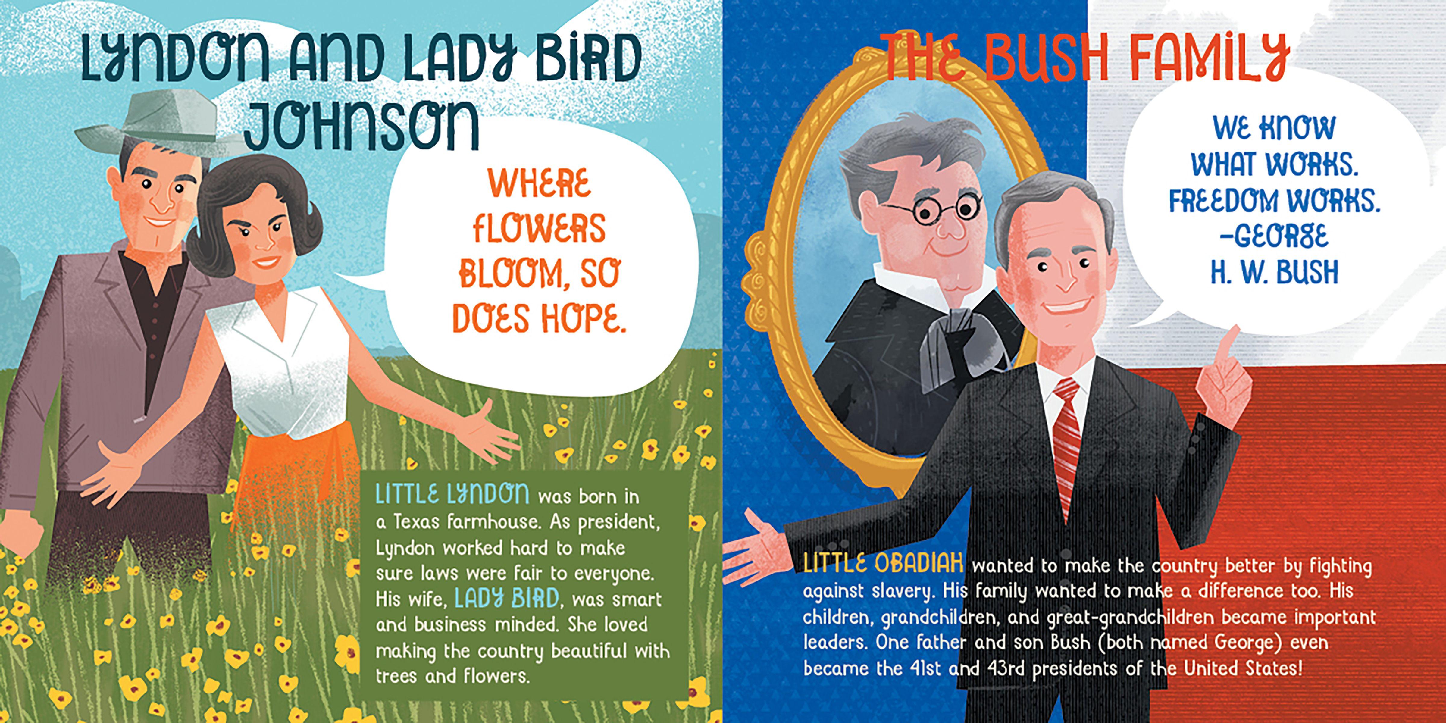 Beispielinhalt (Bild) Courageous People from Texas Who Changed the World