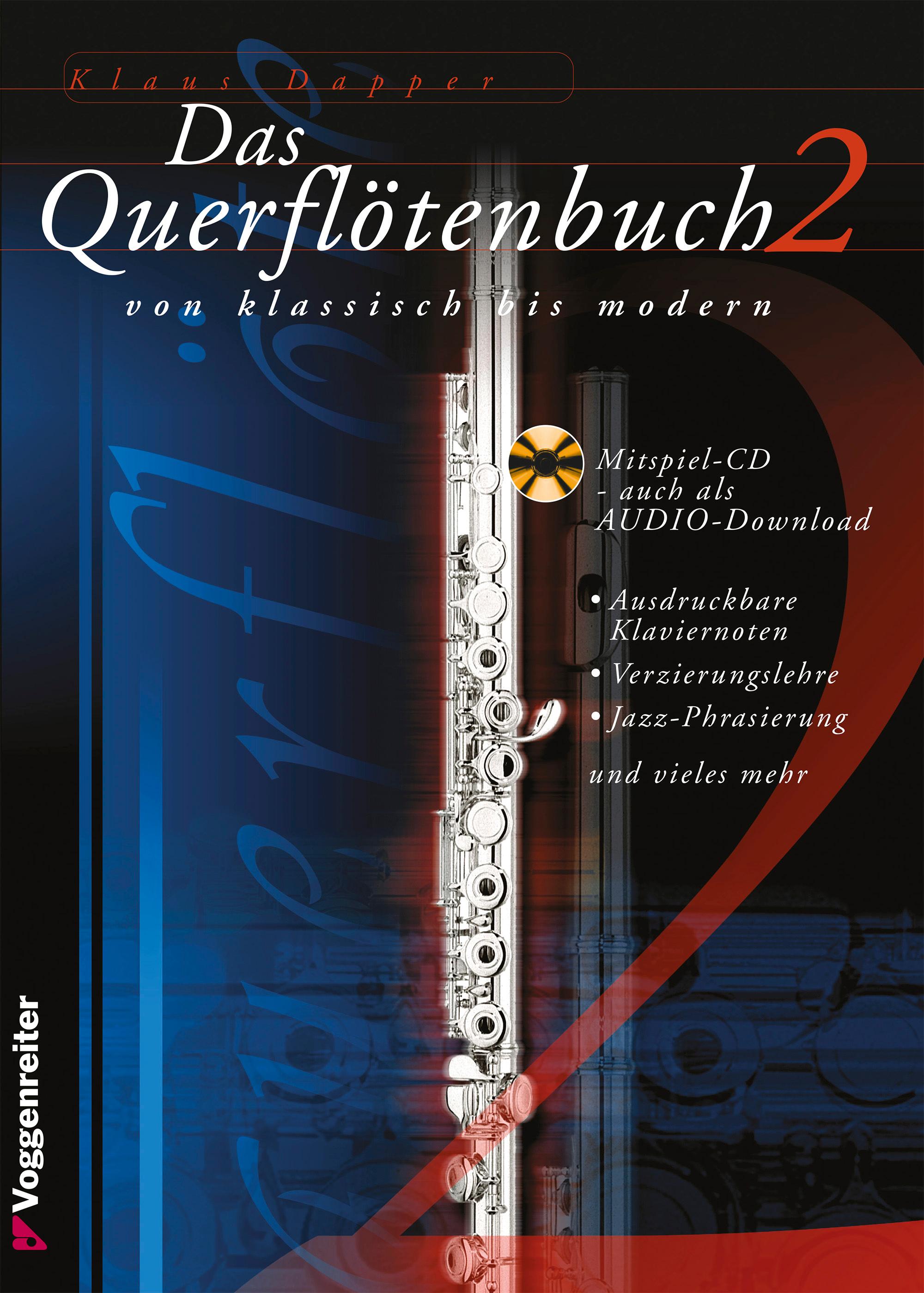 Vorderes Coverbild Das Querflötenbuch 2 - Mit CD