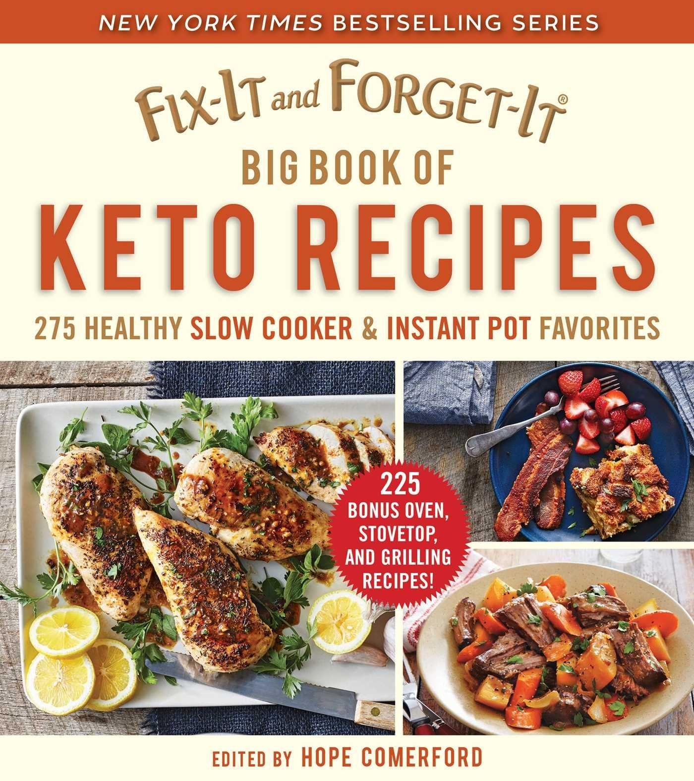 Vorderes Coverbild Fix-It and Forget-It Big Book of Keto Recipes: 275 Healthy Slow Cooker and Instant Pot Favorites