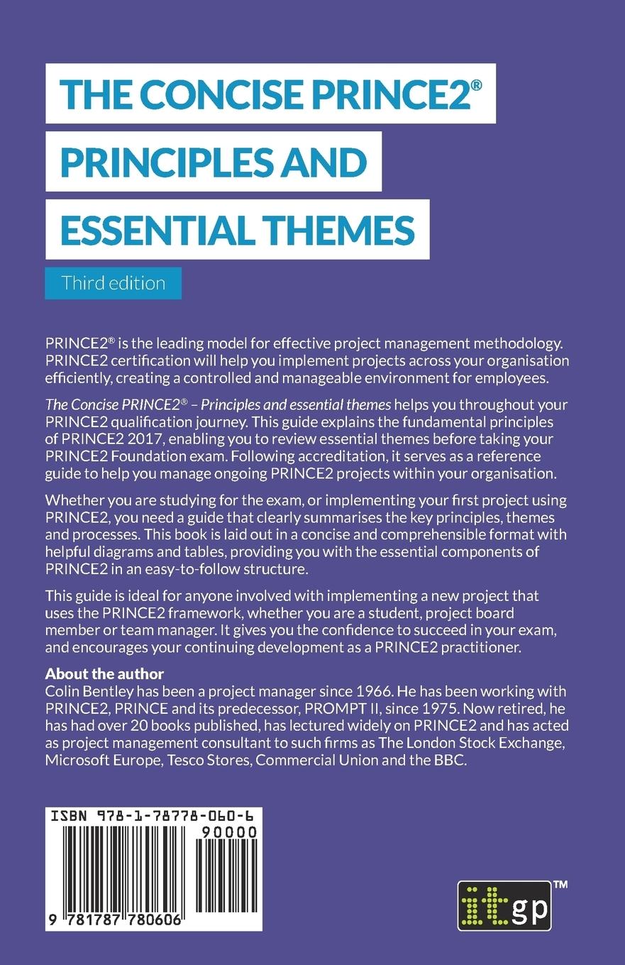 Rückseitencover The Concise PRINCE2®