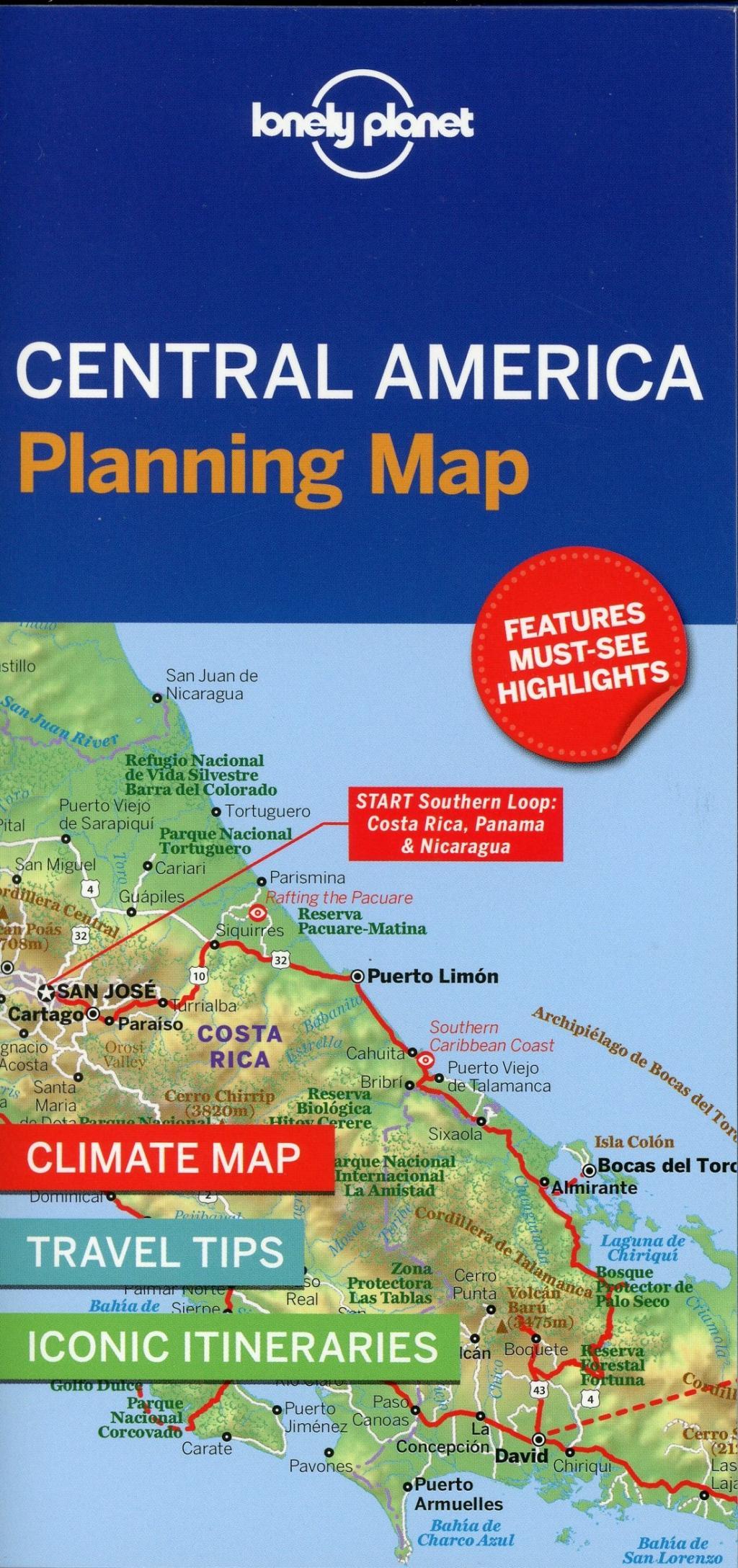 Vorderes Coverbild Central America Planning Map