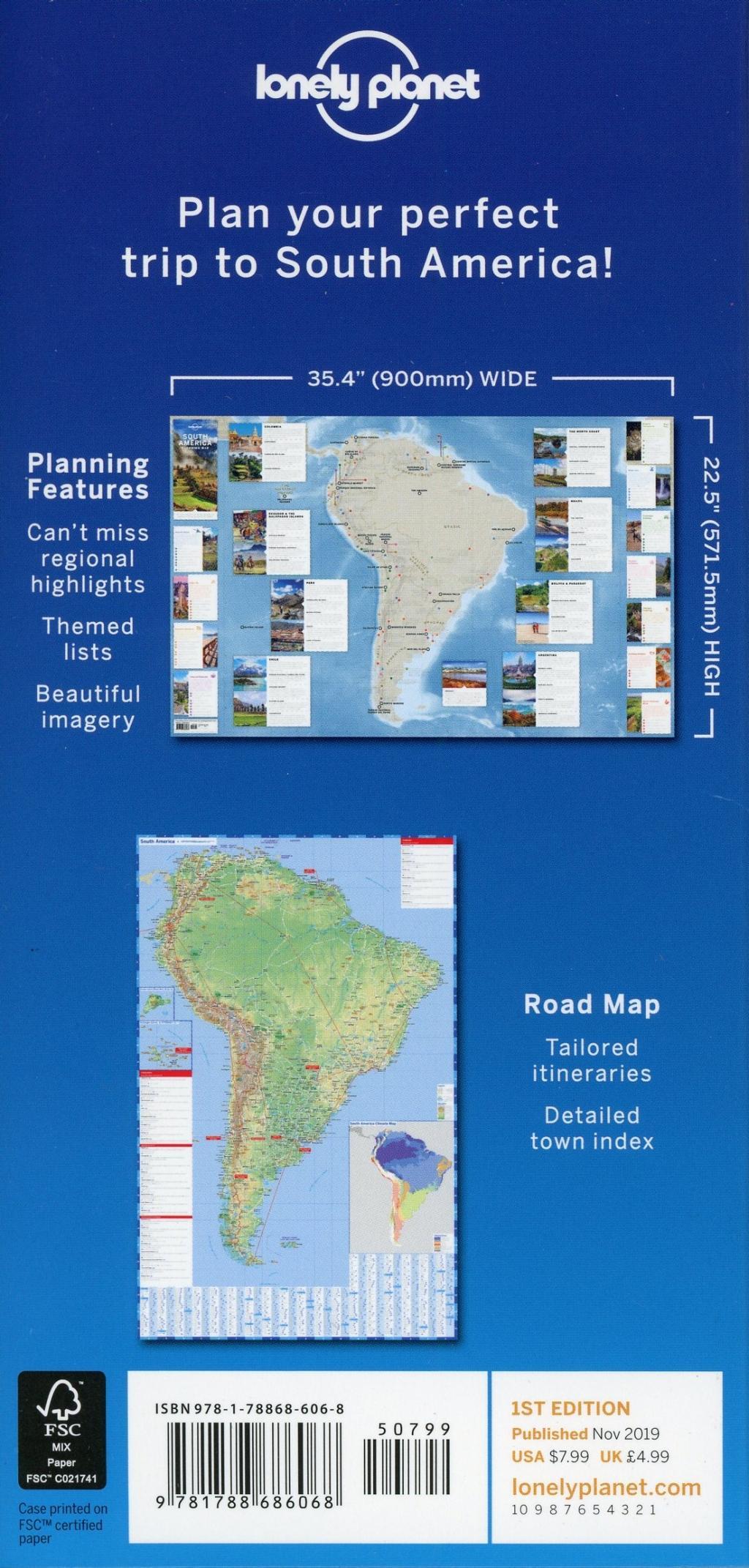 Beispielinhalt (Bild) South America Planning Map